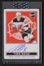 2024-25 Upper Deck Clear Cut Vintage Autos Timo Meier #VA-TM card