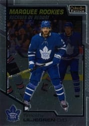 2020-21 O-Pee-Chee Platinum Base Set Timothy Liljegren #162 card