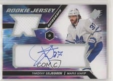 2020-21 SPx Rookie Autograph Jersey Timothy Liljegren #TL card