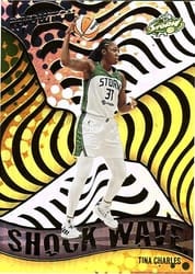 2022 Panini Revolution WNBA Shock Wave Tina Charles #18 card