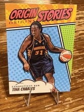 2024 Panini Origins WNBA Origin Stories Tina Charles #7 card