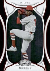 2023 Panini Chronicles Certified Tink Hence #38 card
