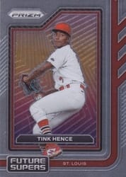 2023 Panini Prizm Future Supers Tink Hence #FS19 card