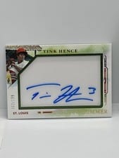 2025 Panini Boys of Summer Jumbo Acetate Signatures Tink Hence #23 card