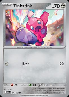 Mega Evolution Tinkatink #96 card