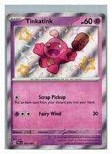 Paldean Fates Tinkatink #165 card
