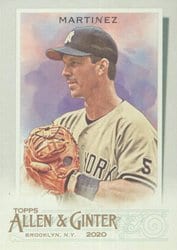 2020 Topps Allen & Ginter Base Set Tino Martinez #202 card
