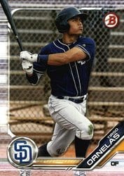 2019 Bowman Prospects Tirso Ornelas #BP-7 card