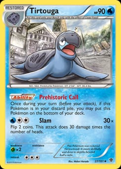 2013 Plasma Blast Tirtouga #27 card