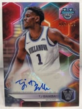 2023-24 Bowman University Best Best of 2023 Refractor Autographs TJ Bamba #B23-TJB card