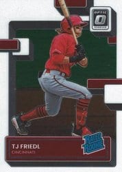 2022 Donruss Optic Base Set TJ Friedl #83 card