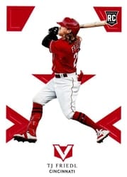 2022 Panini Chronicles Vertex TJ Friedl #9 card