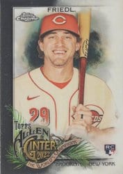 2022 Topps Allen & Ginter Chrome Base Set TJ Friedl #159 card
