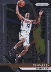 2018-19 Panini Prizm Base Set TJ Warren #21 card