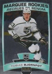 2019-20 O-Pee-Chee Platinum Base Set Tobias Bjornfot #196 card