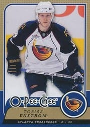 2008-09 O-Pee-Chee Base Set Tobias Enstrom #54 card