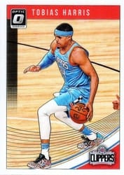 2018-19 Donruss Optic Base Set Tobias Harris #34 card