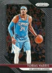 2018-19 Panini Prizm Base Set Tobias Harris #244 card