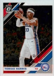 2019-20 Donruss Optic Base Set Tobias Harris #75 card