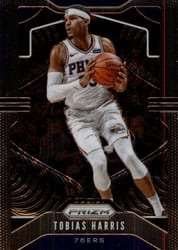 2019-20 Panini Prizm Base Set Tobias Harris #45 card