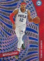 2020-21 Panini Revolution Base Set Tobias Harris #42 card