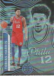 2021-22 Panini Illusions Base Set Tobias Harris #16 card