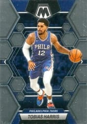 2022-23 Panini Mosaic Base Set Tobias Harris #28 card