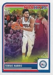 2023-24 Hoops Haunted Hoops Base Set Tobias Harris #212 card