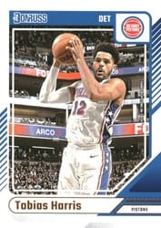 2024-25 Donruss Base Set Tobias Harris #161 card
