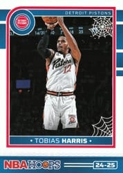 2024-25 Haunted Hoops Base Haunted Hoops Tobias Harris #72 card