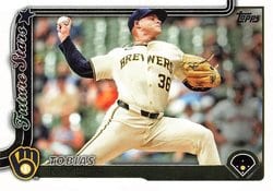 2025 Topps Base Set Tobias Myers #636 card
