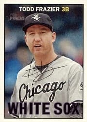 2016 Topps Heritage Base Set Todd Frazier #472b card