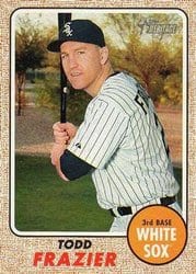 2017 Topps Heritage Base Set Todd Frazier #435 card