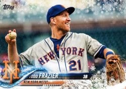 2018 Topps Holiday Base Set Todd Frazier #HMW123 card
