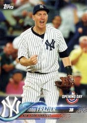 2018 Topps Opening Day Base Set Todd Frazier #74 card