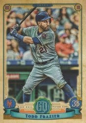 2019 Topps Gypsy Queen Base Set Todd Frazier #137 card
