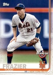 2019 Topps Opening Day Base Set Todd Frazier #149 card