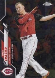 2020 Topps Chrome Update Base Set Todd Frazier #U-96 card
