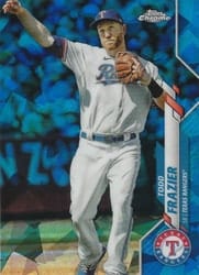 2020 Topps Chrome Update Sapphire Edition Base Set Todd Frazier #U-73 card