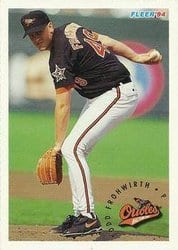 1994 Fleer Base Set Todd Frohwirth #4 card