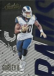 2018 Panini Absolute Base Set Todd Gurley II #53 card