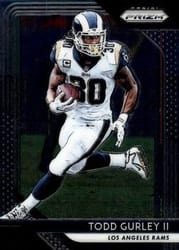 2018 Panini Prizm Base Set Todd Gurley II #89 card