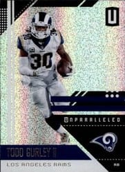 2018 Panini Unparalleled Base Set Todd Gurley II #102 card