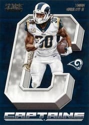 2018 Score Captains Todd Gurley II #15 card