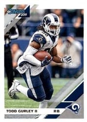 2019 Donruss Base Set Todd Gurley II #139 card