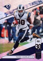 2019 Donruss Elite Base Set Todd Gurley II #39 card