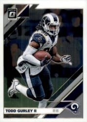 2019 Donruss Optic Base Set Todd Gurley II #54 card