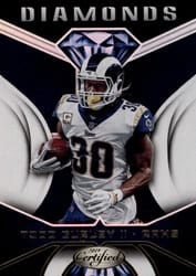 2019 Panini Certified Diamonds Todd Gurley II #DI-TG card