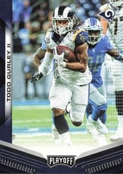 2019 Panini Playoff Base Set Todd Gurley II #172 card