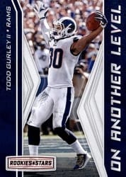 2019 Panini Rookies & Stars On Another Level Todd Gurley II #OAL-TG card